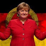 Merkel mluví a je to opět k pláči