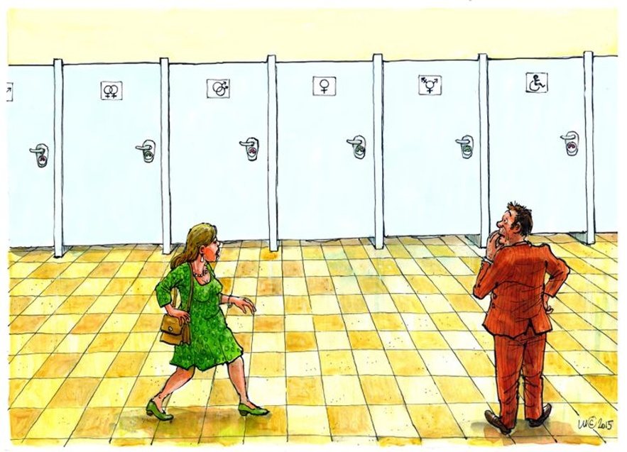 genderové WC