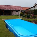 Zahradní bazén poskytne prostor pro relaxaci i zábavu celé rodině