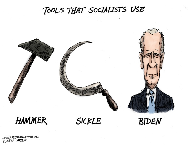 Biden, srp a kladivo