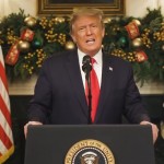 Trumpův vánoční projev